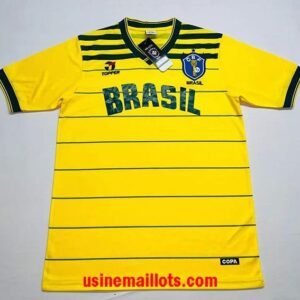 Maillot Rétro Bresil Domicile 1984