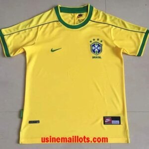 Maillot Rétro Bresil Domicile 1998