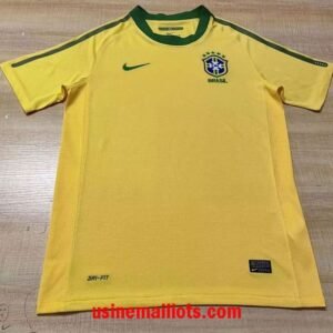 Maillot Rétro Bresil Domicile 2010