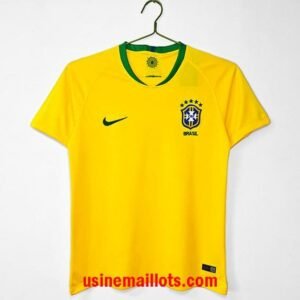 Maillot Rétro Bresil Domicile 2018