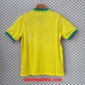 Alternative view of Maillot Rétro Bresil Domicile 2022