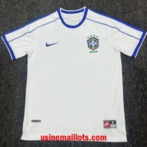 Maillot Rétro Bresil Gardien 1998 Blanc