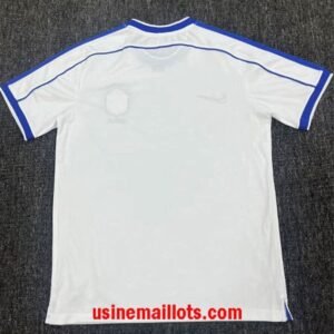 Alternative view of Maillot Rétro Bresil Gardien 1998 Blanc