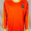 Maillot Rétro Bresil Gardien Manches Longues 1998 Orange