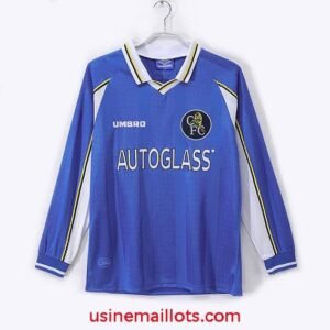 Maillot Rétro Chelsea Domicile Manches Longues 1997-1998