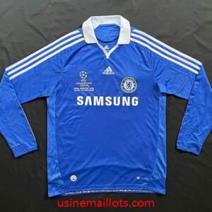 Maillot Rétro Chelsea Domicile Manches Longues 2008-2009