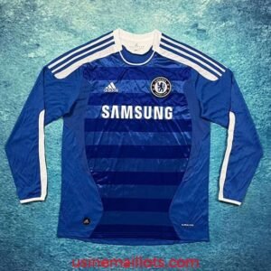 Maillot Rétro Chelsea Domicile Manches Longues 2011-2012