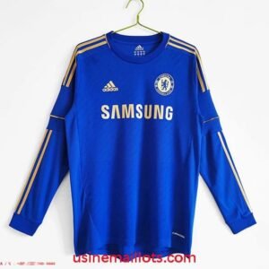 Maillot Rétro Chelsea Domicile Manches Longues 2012-2013