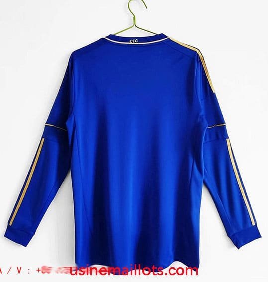 Maillot Rétro Chelsea Domicile Manches Longues 2012-2013 – Image 2