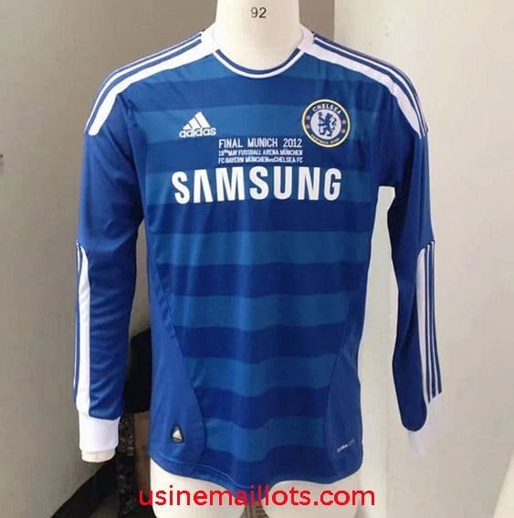 Maillot Rétro Chelsea UCL Manches Longues 2011-2012