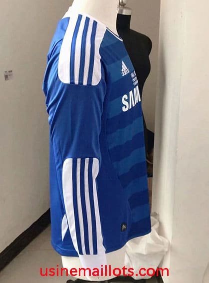 Maillot Rétro Chelsea UCL Manches Longues 2011-2012 – Image 2