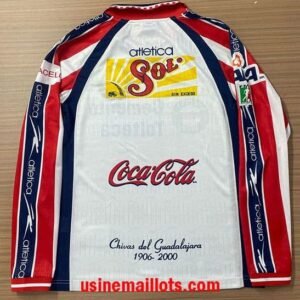 Alternative view of Maillot Rétro Chivas Domicile Manches Longues 1999 2000