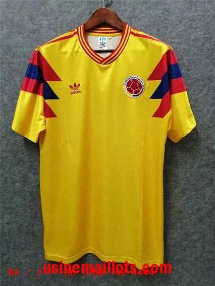 Maillot Rétro Colombie Domicile 1990