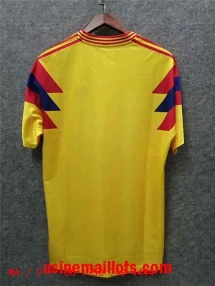 Maillot Rétro Colombie Domicile 1990 – Image 2