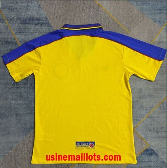 Maillot Rétro Colombie Domicile 1998 – Image 2