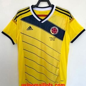 Maillot Rétro Colombie Domicile 2014