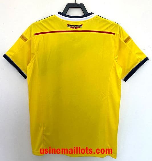 Maillot Rétro Colombie Domicile 2014 – Image 2