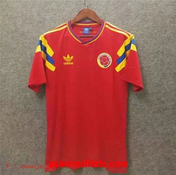 Maillot Rétro Colombie Extérieur 1990