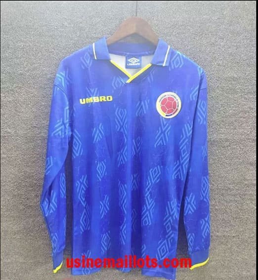 Maillot Rétro Colombie Extérieur Manches Longues 1994