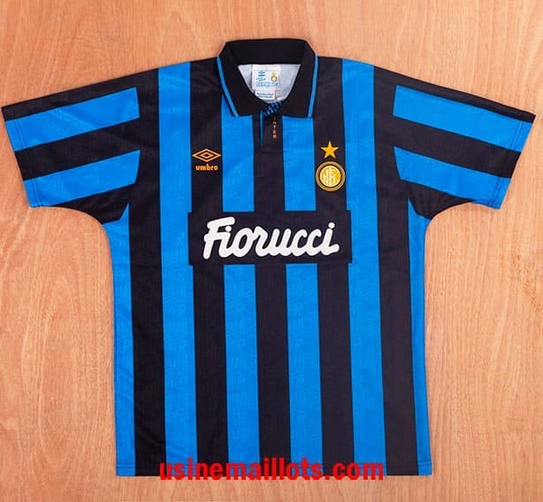 Maillot Rétro Inter Milan Domicile 1992-1993