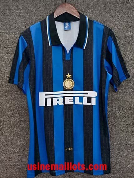 Maillot Rétro Inter Milan Domicile 1996-1997