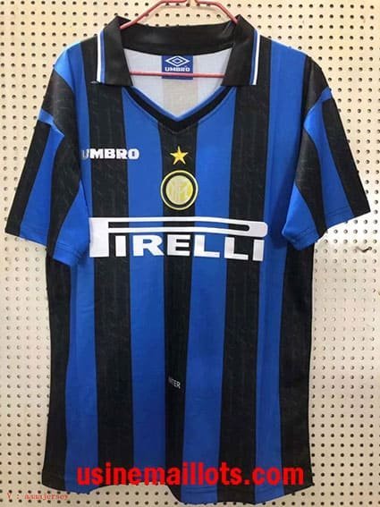 Maillot Rétro Inter Milan Domicile 1997-1998