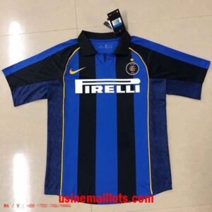 Maillot Rétro Inter Milan Domicile 2001-2002