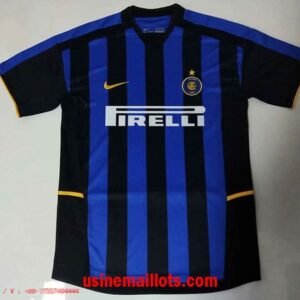 Maillot Rétro Inter Milan Domicile 2002-2003