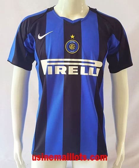 Maillot Rétro Inter Milan Domicile 2004-2005