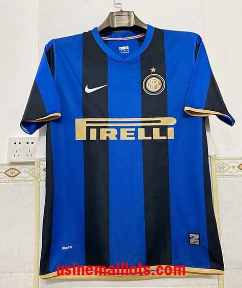 Maillot Rétro Inter Milan Domicile 2008-2009