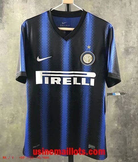 Maillot Rétro Inter Milan Domicile 2010-2011