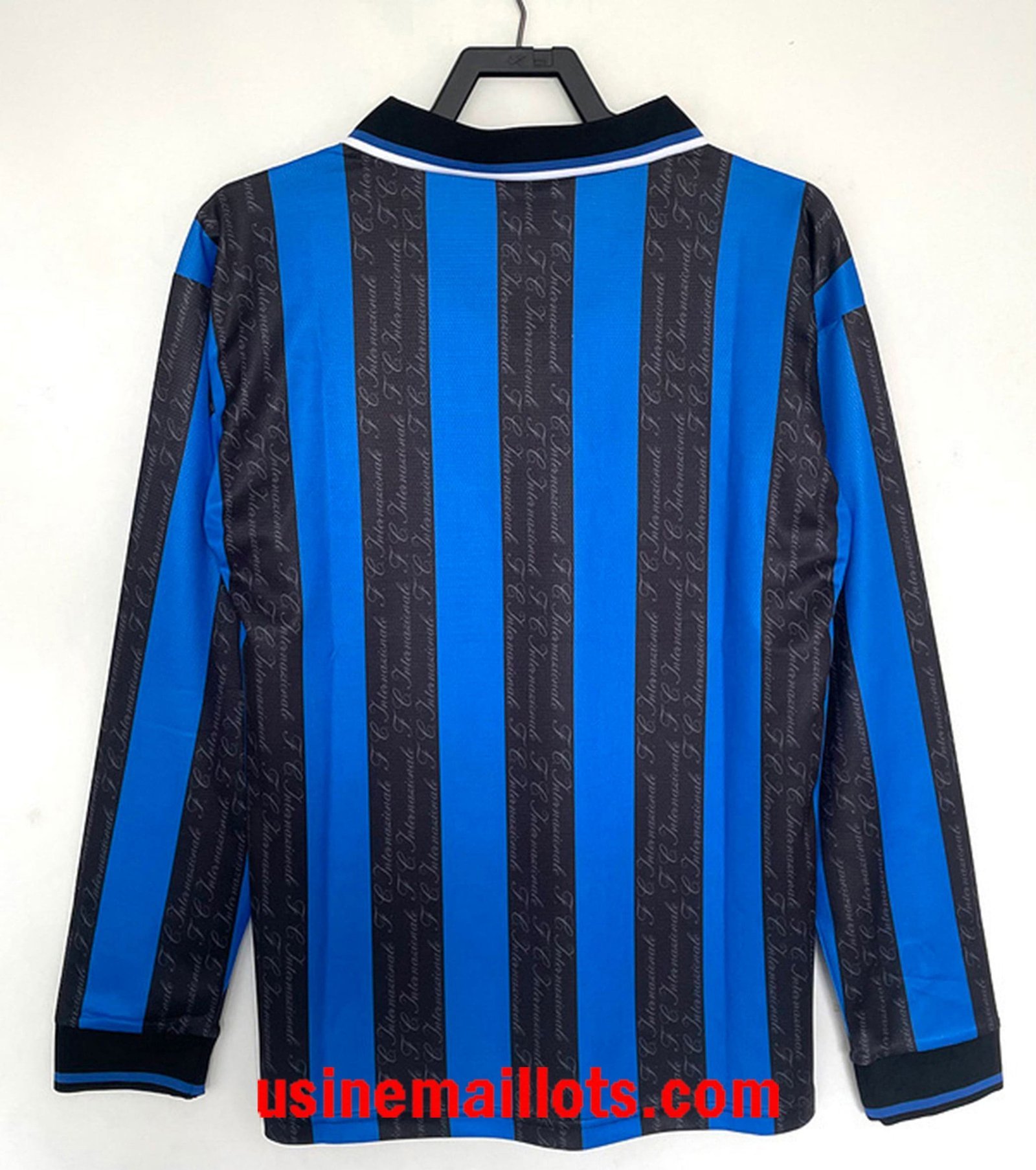 Maillot Rétro Inter Milan Domicile Manches Longues 1997-1998 – Image 2
