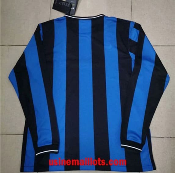 Maillot Rétro Inter Milan Domicile Manches Longues 2009-2010 – Image 2