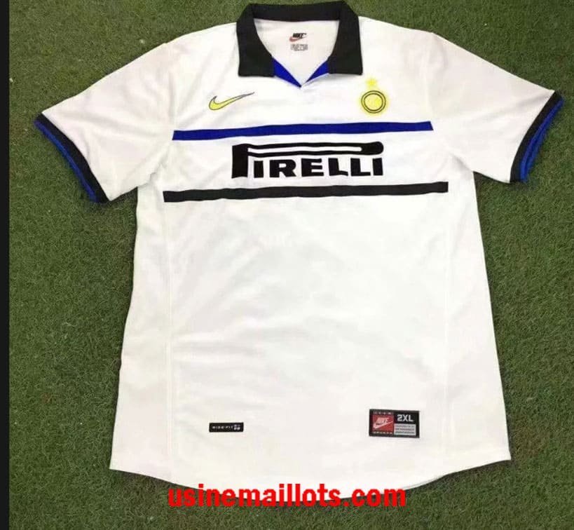 Maillot Rétro Inter Milan Extérieur 1998-1999