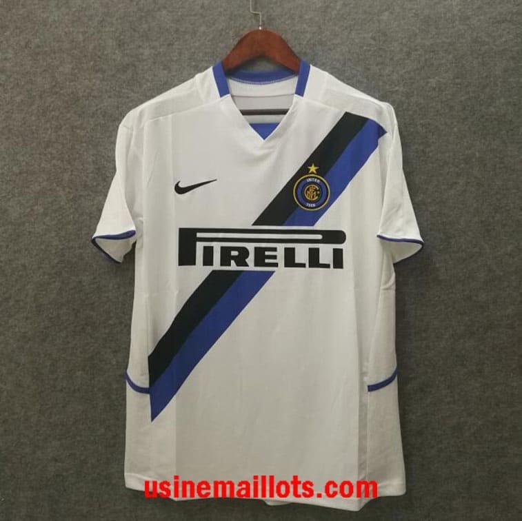 Maillot Rétro Inter Milan Extérieur 2002-2003