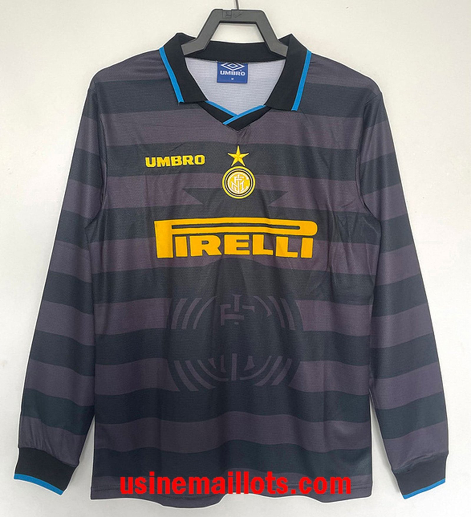 Maillot Rétro Inter Milan third Manches Longues 1997-1998