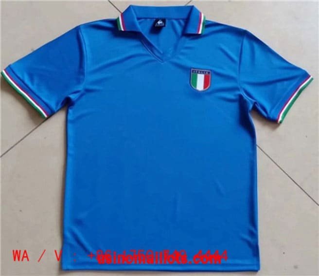Maillot Rétro Italie Domicile 1982