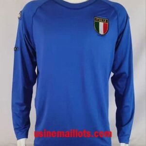 Maillot Rétro Italie Domicile Manches Longues 2000