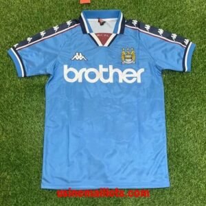 Maillot Rétro Manchester City Domicile 1998/1999