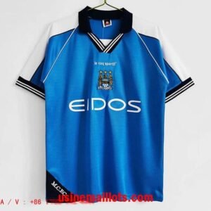 Maillot Rétro Manchester City Domicile 1999/2000