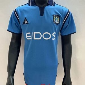 Maillot Rétro Manchester City Domicile 2001/2002