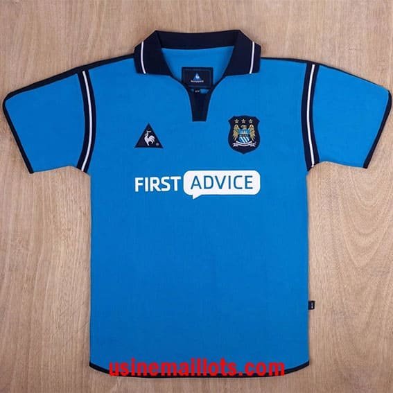Maillot Rétro Manchester City Domicile 2002/2003