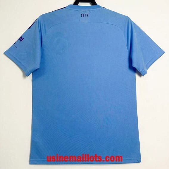 Maillot Rétro Manchester City Domicile 2019/2020 – Image 2