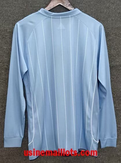 Maillot Rétro Manchester City Domicile Manches Longues 2007/2008 – Image 2