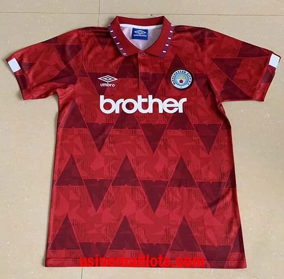 Maillot Rétro Manchester City Extérieur 1991/1992