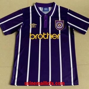 Maillot Rétro Manchester City Extérieur 1993/1994