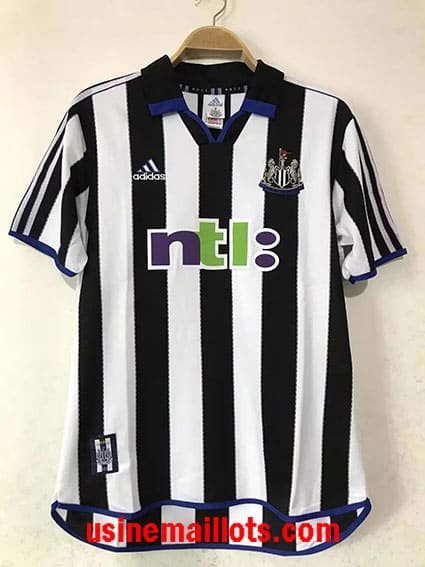 Maillot Rétro Newcastle United Domicile 2000/2001