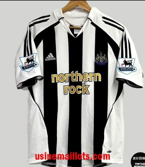 Maillot Rétro Newcastle United Domicile 2006/2007