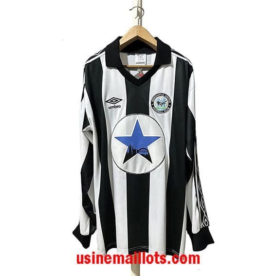 Maillot Rétro Newcastle United Domicile Manches Longues 1981/1982