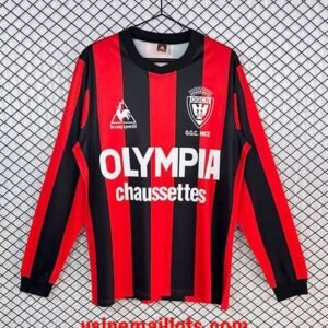 Maillot Rétro OGC Nice Domicile Manches Longues 1977-1978